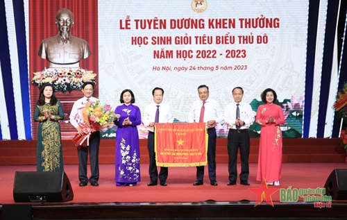 Hà Nội tuyên dương học sinh giỏi tiêu biểu năm học 2022-2023
